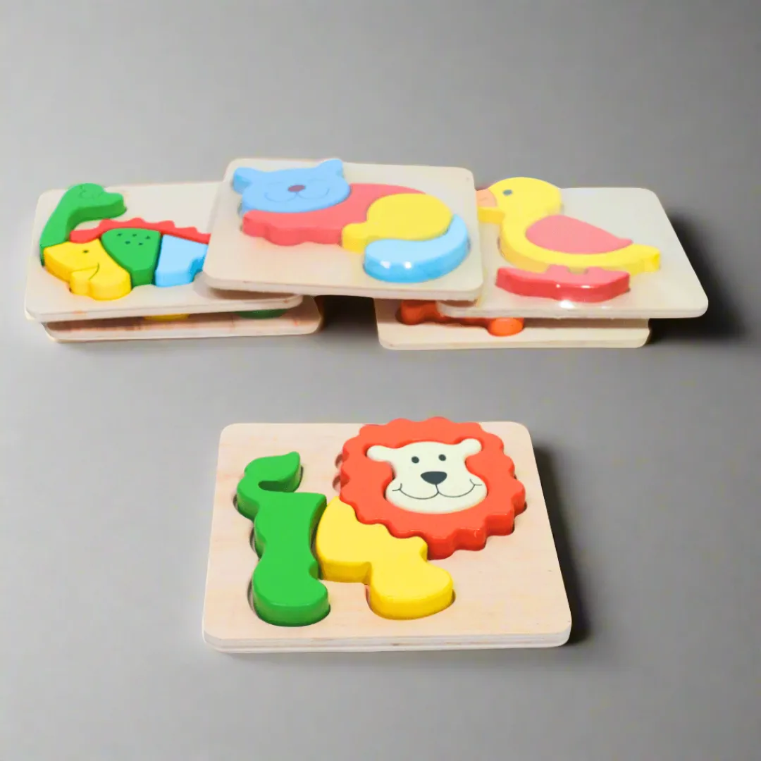 1 Animals Puzzle for kids Age 3(Random design will be send)