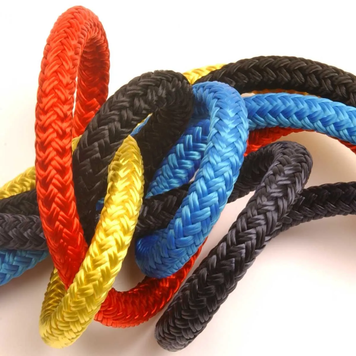100m Reel of 12mm Polyester Braid on Braid Rope