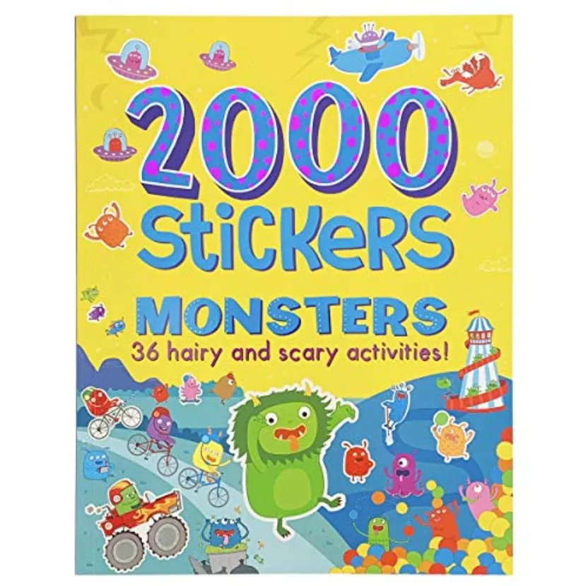 2000 Stickers Monsters@Cdp