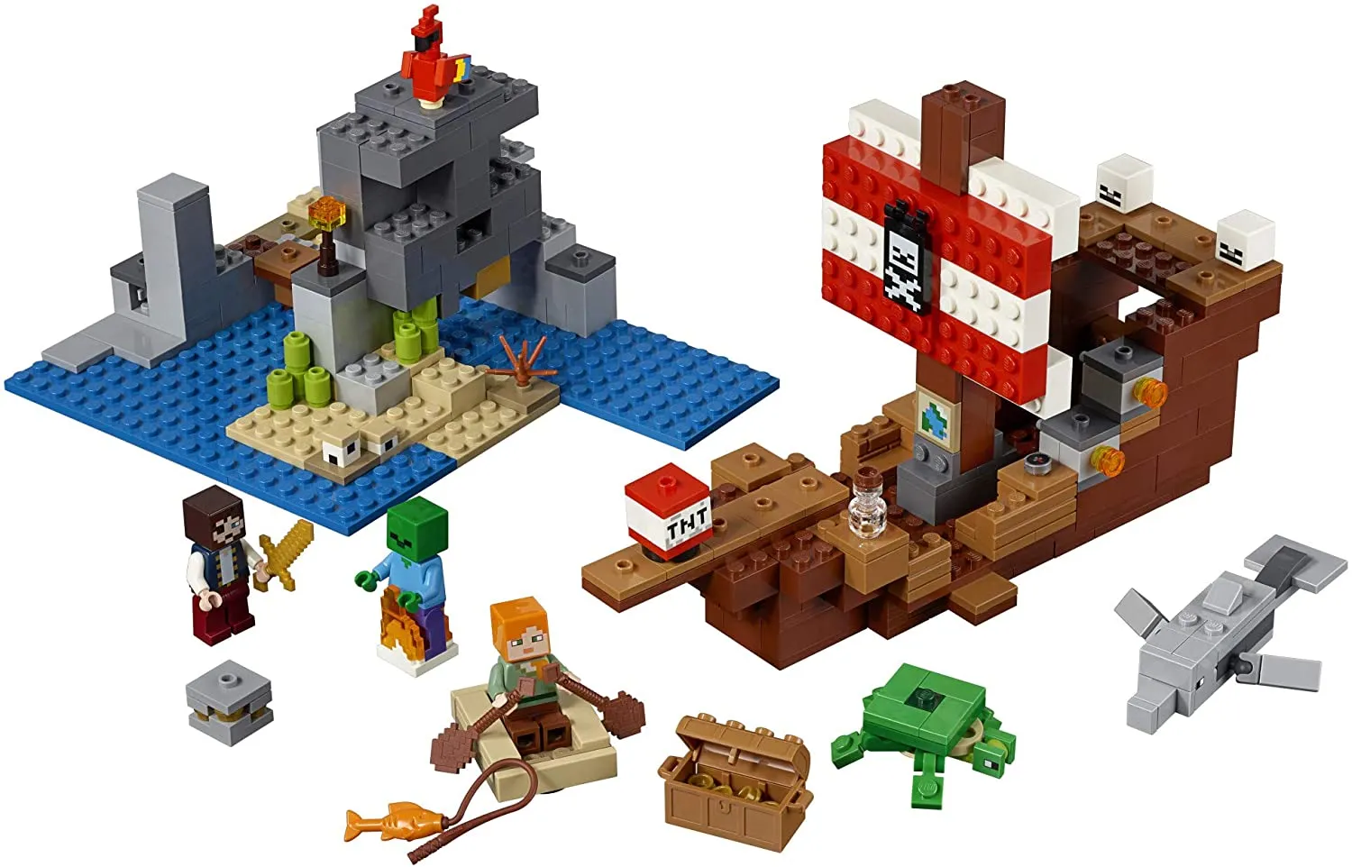 21152 Pirate Ship Adventures (Retired) (Certified Complete)