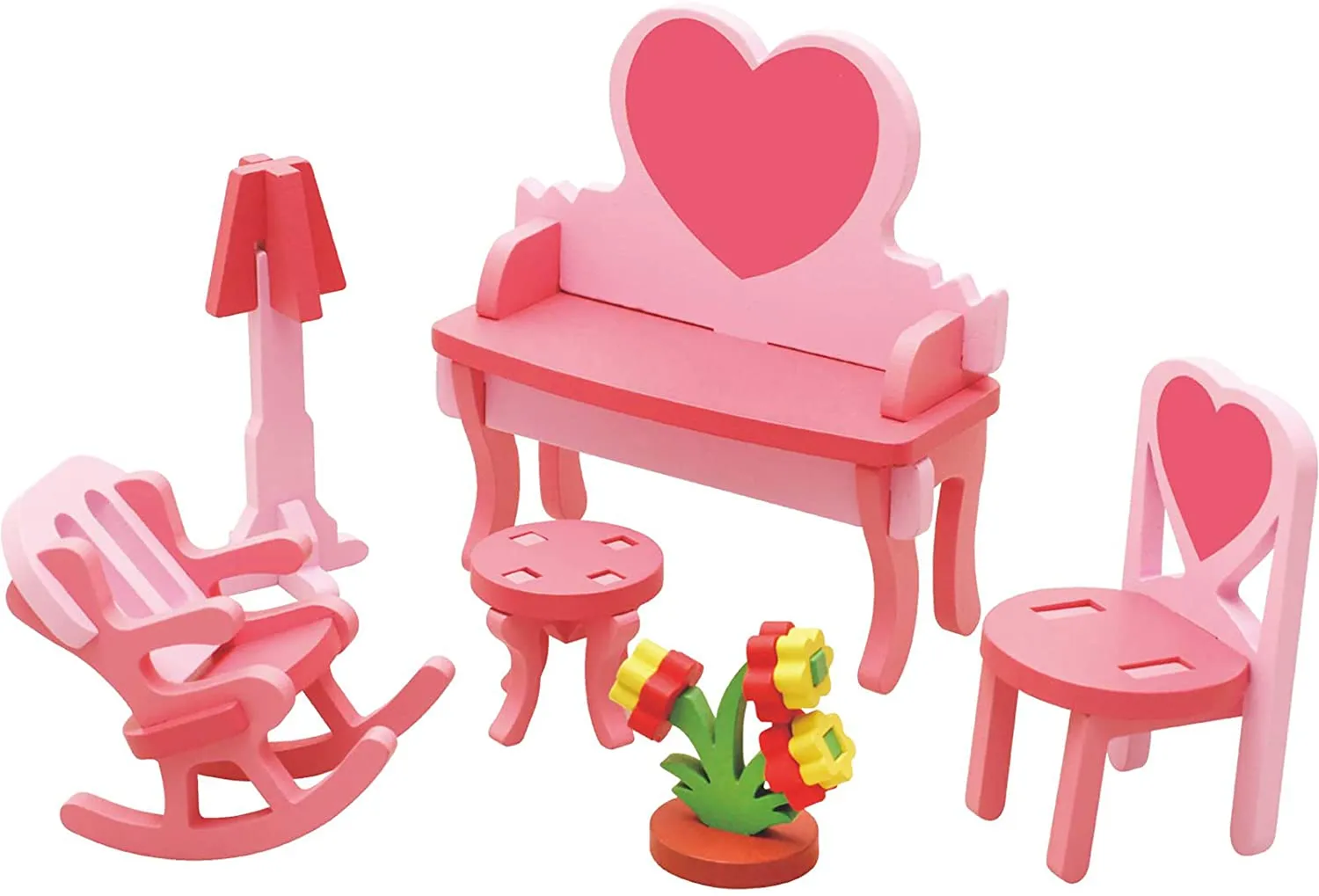 3D Assembling Home dresser wooden toy