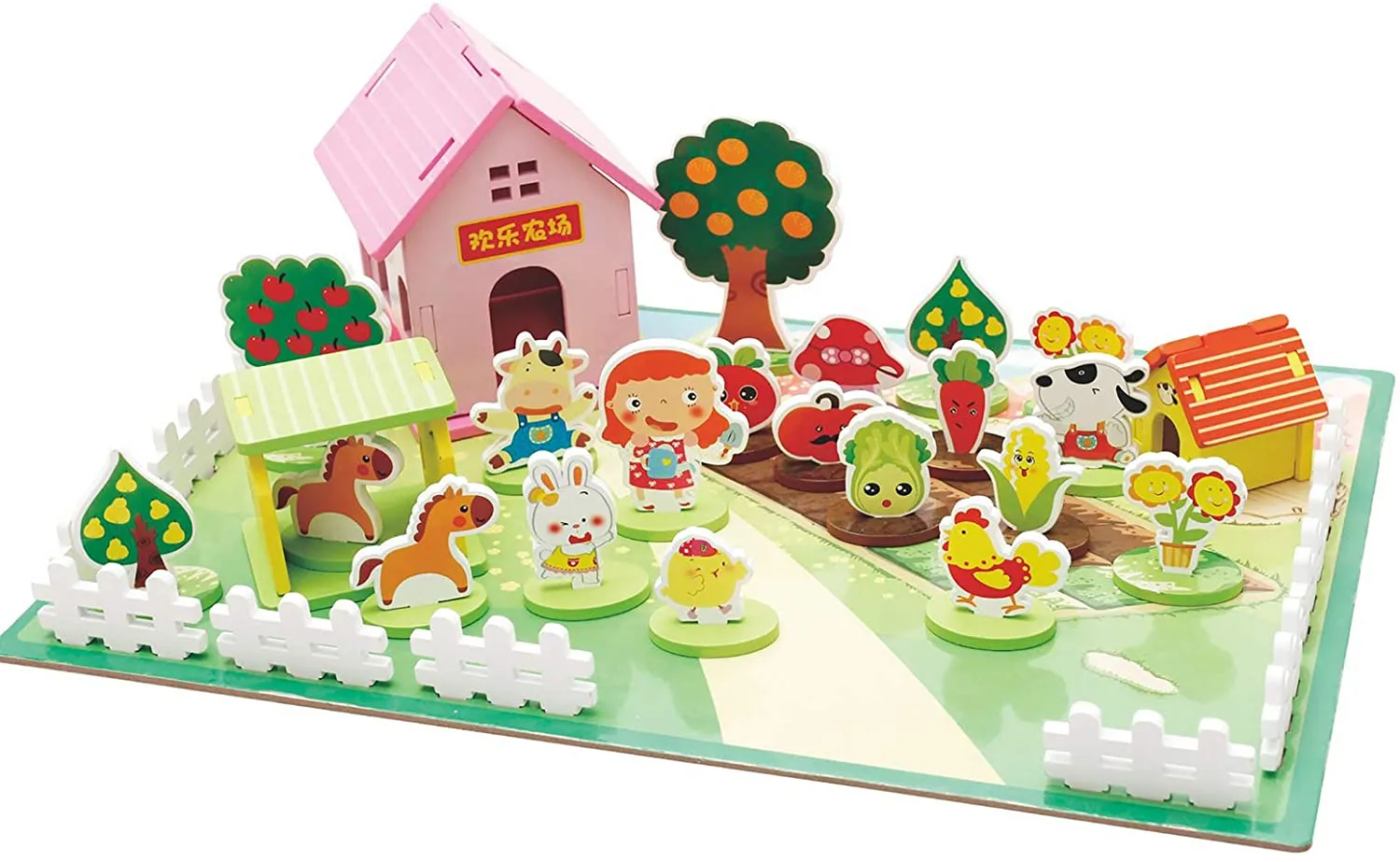 3D Assembly Series farm Wooden Toy