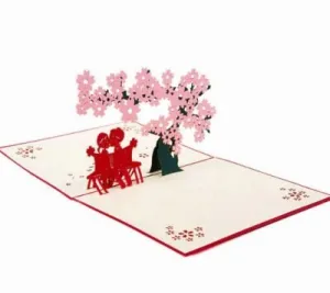 3D Pop Up Valentine Greeting Card