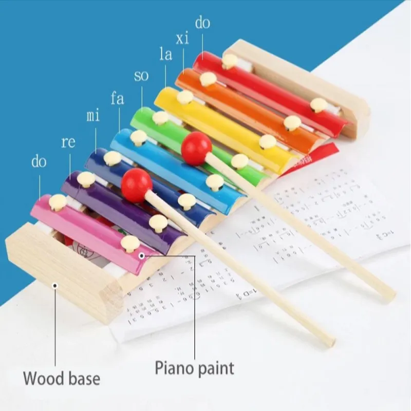 8-Pcs Of Educational Musical Instrument Toy Sets Wt-25