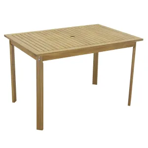 Ackley Garden Dining Table - 6 Seater - Solid Acacia Wood