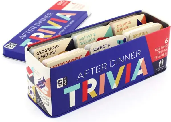 After Dinner Trivia Tin