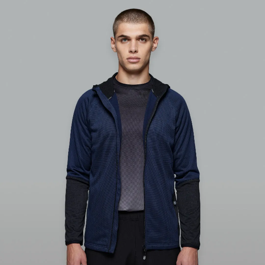 Altryn Froswick Fleece Jacket/Pant Cargo Tracksuit Set Navy/Black