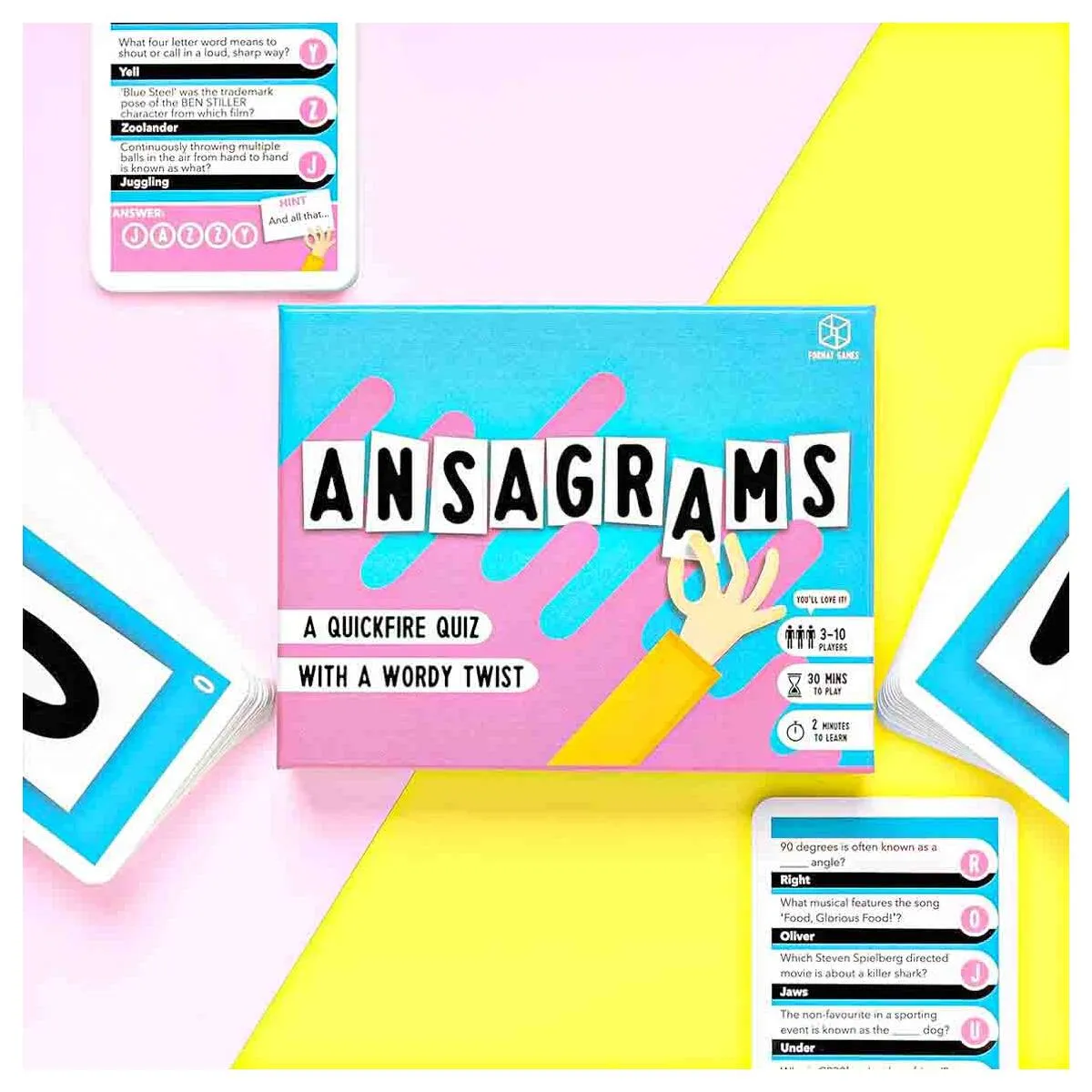 Ansagrams Card Game