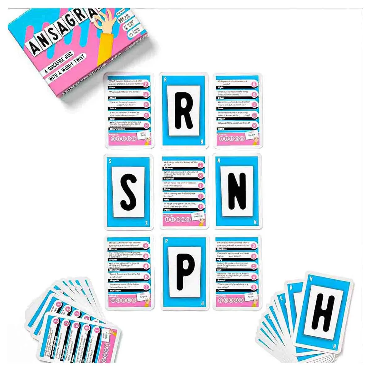 Ansagrams Card Game