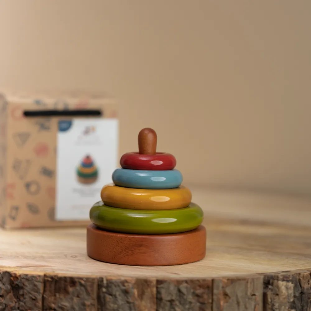 Ariro Toys Simple stacker colored