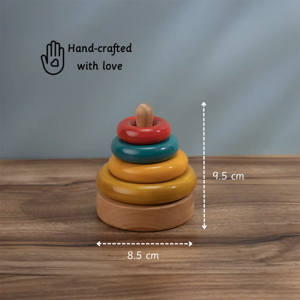Ariro Toys Simple stacker colored