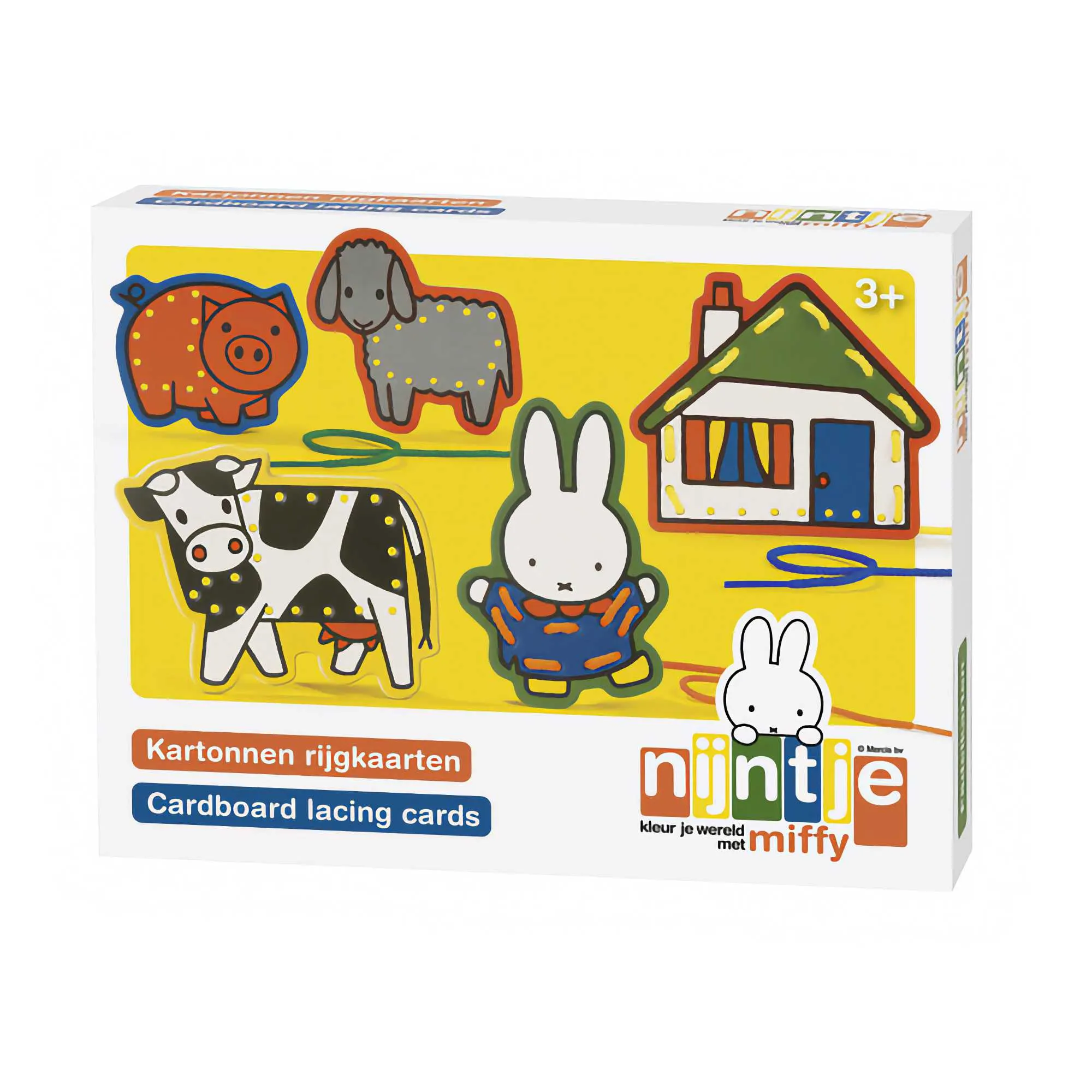 Bambolino Toys Miffy Lacing Cards