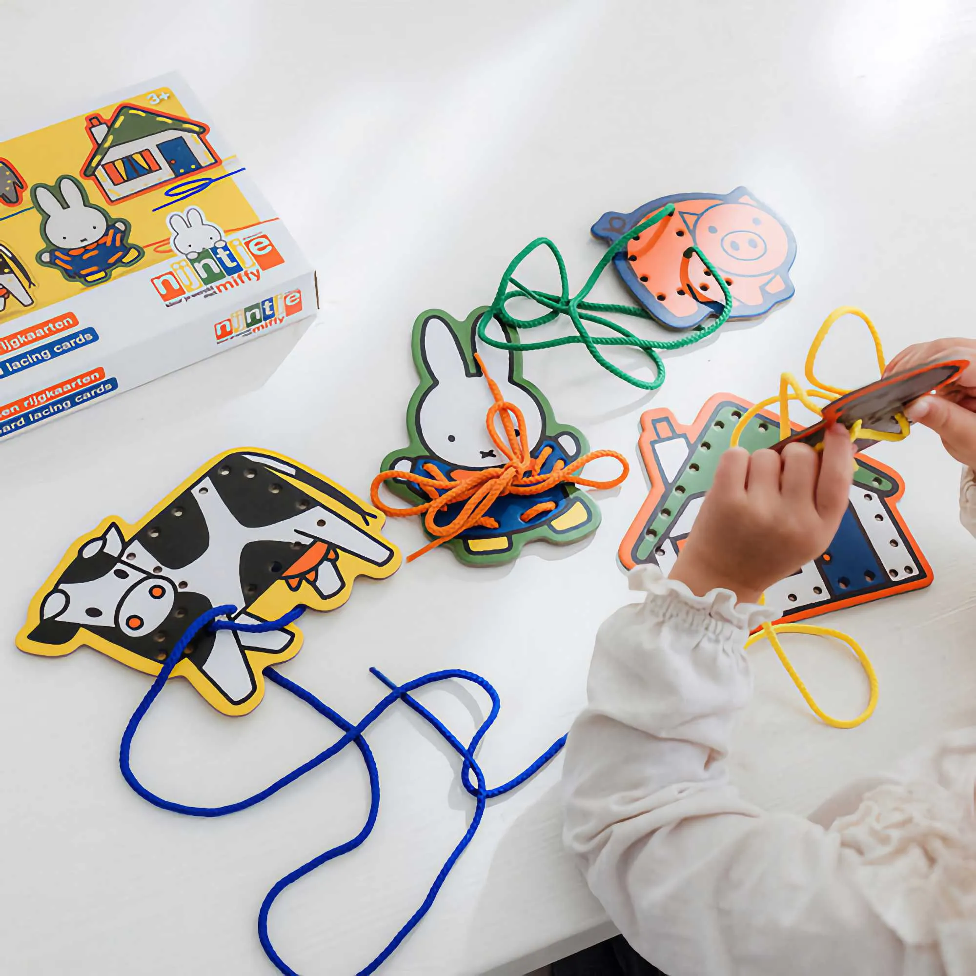 Bambolino Toys Miffy Lacing Cards
