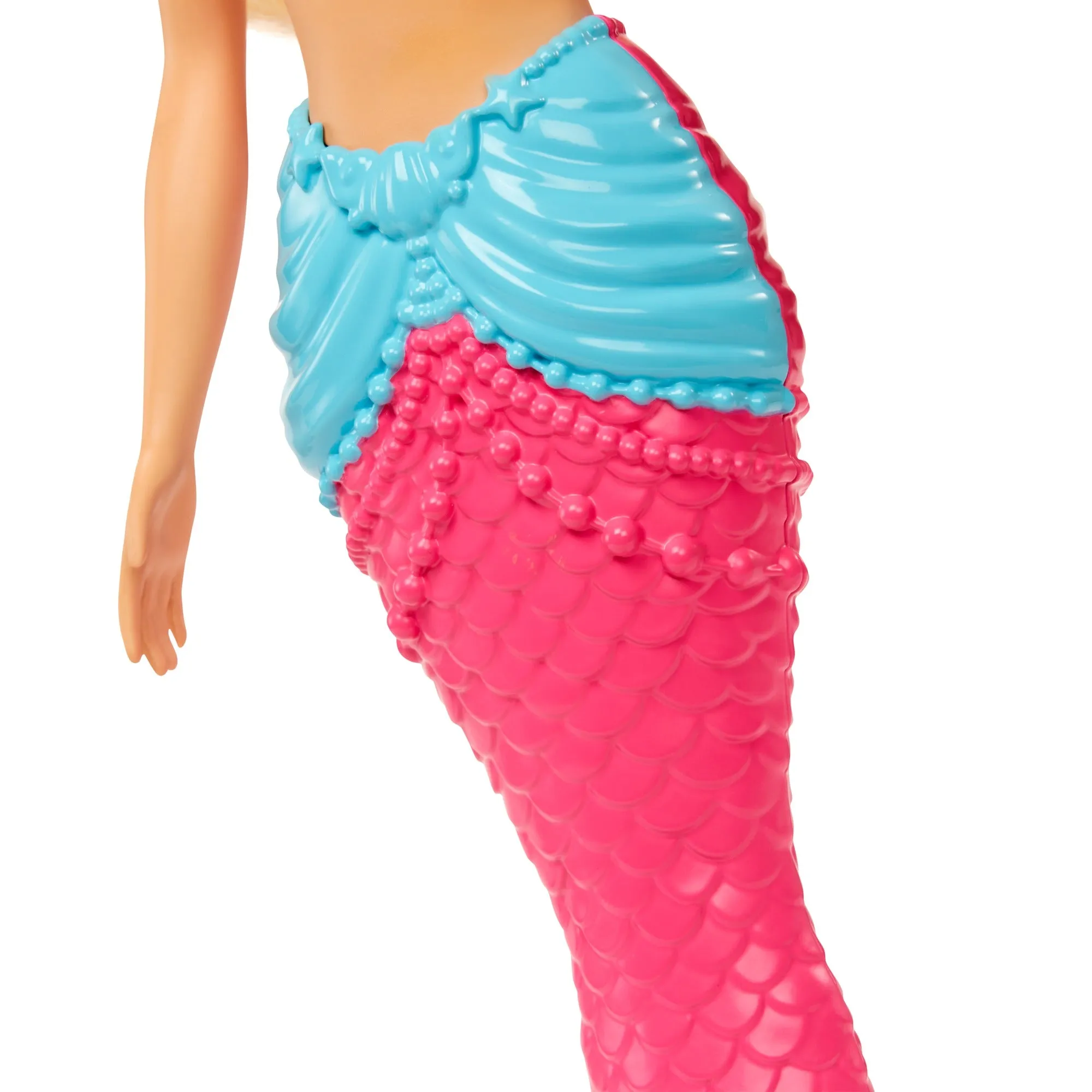 Barbie Dreamtopia Blonde Hair Mermaid Doll With Multi-Colored Pink Mermaid Tail for Kids Ages 3 