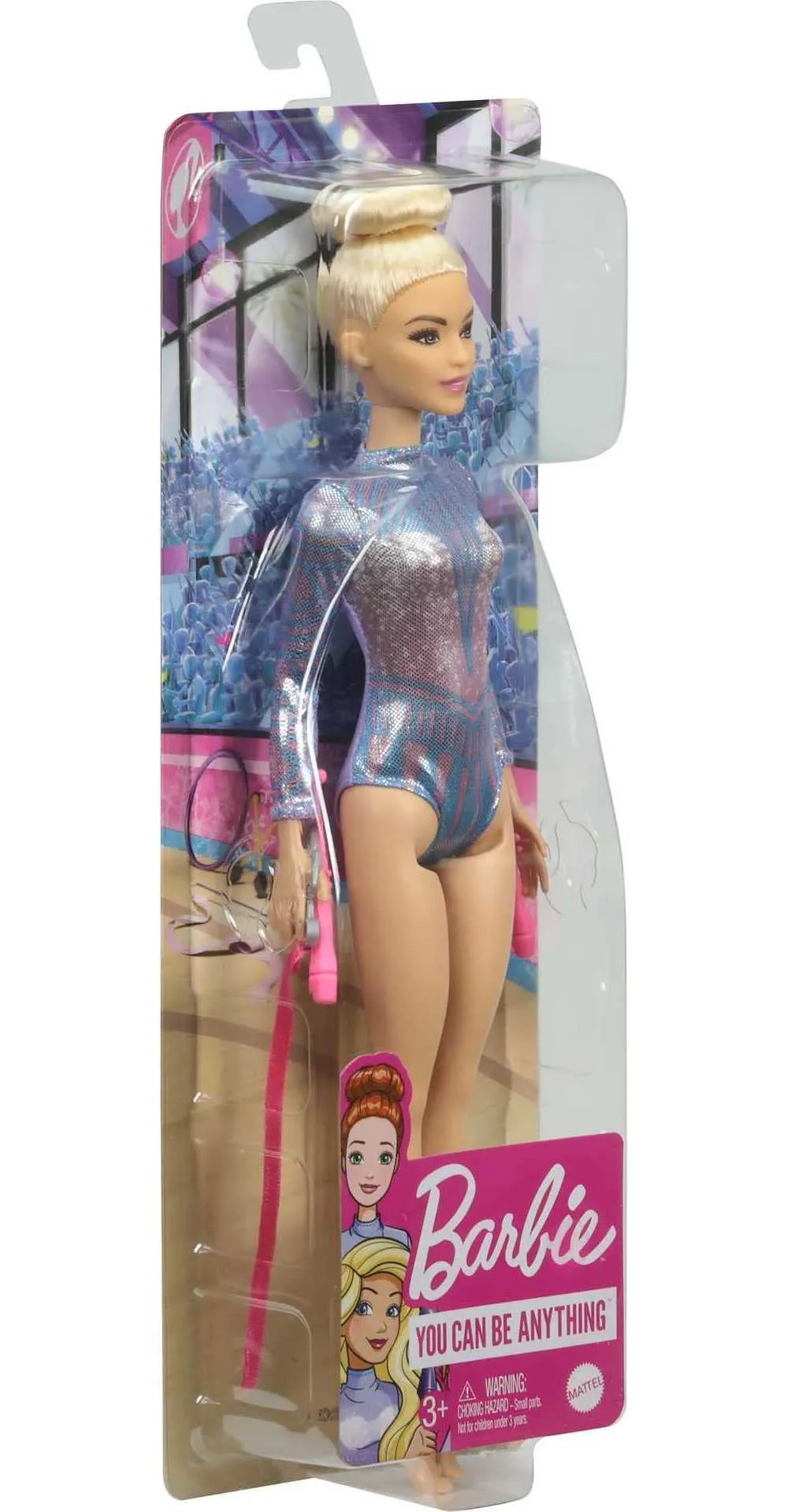 Barbie Rhythmic Gymnast Blonde Doll (12-in)