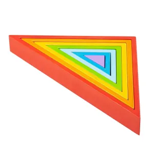 Big Jigs Wooden Stacking Triangles