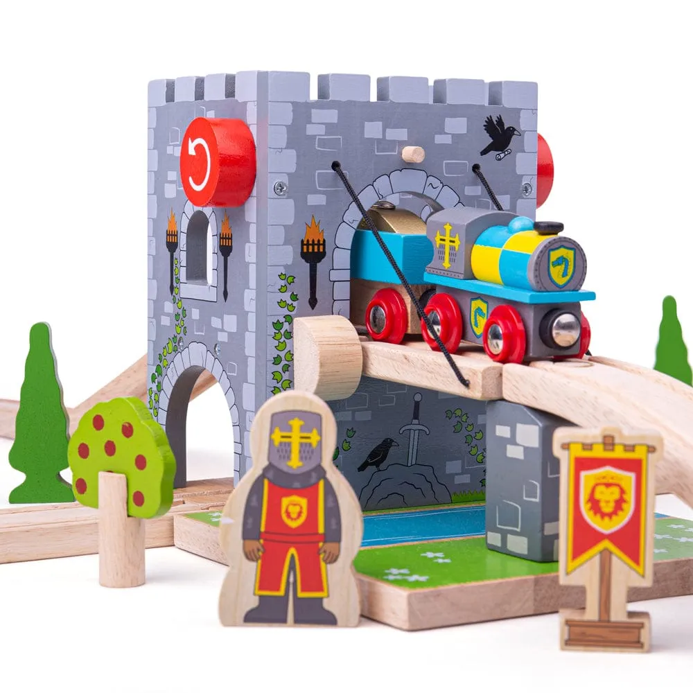 Bigjigs Rail Wooden Drawbridge