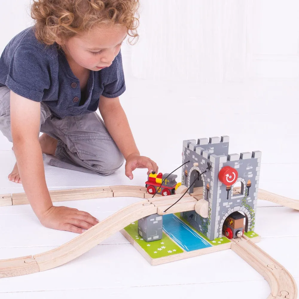 Bigjigs Rail Wooden Drawbridge