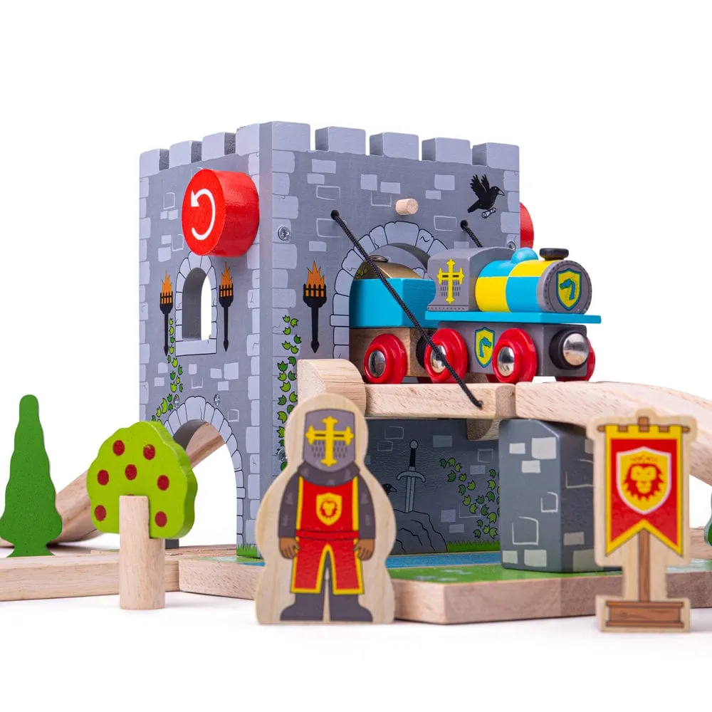 Bigjigs Rail Wooden Drawbridge