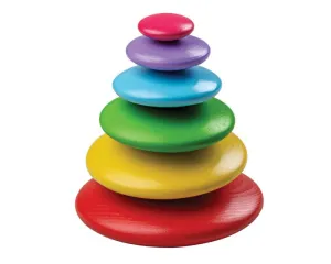 Bigjigs Rainbow Stacking Pebbles