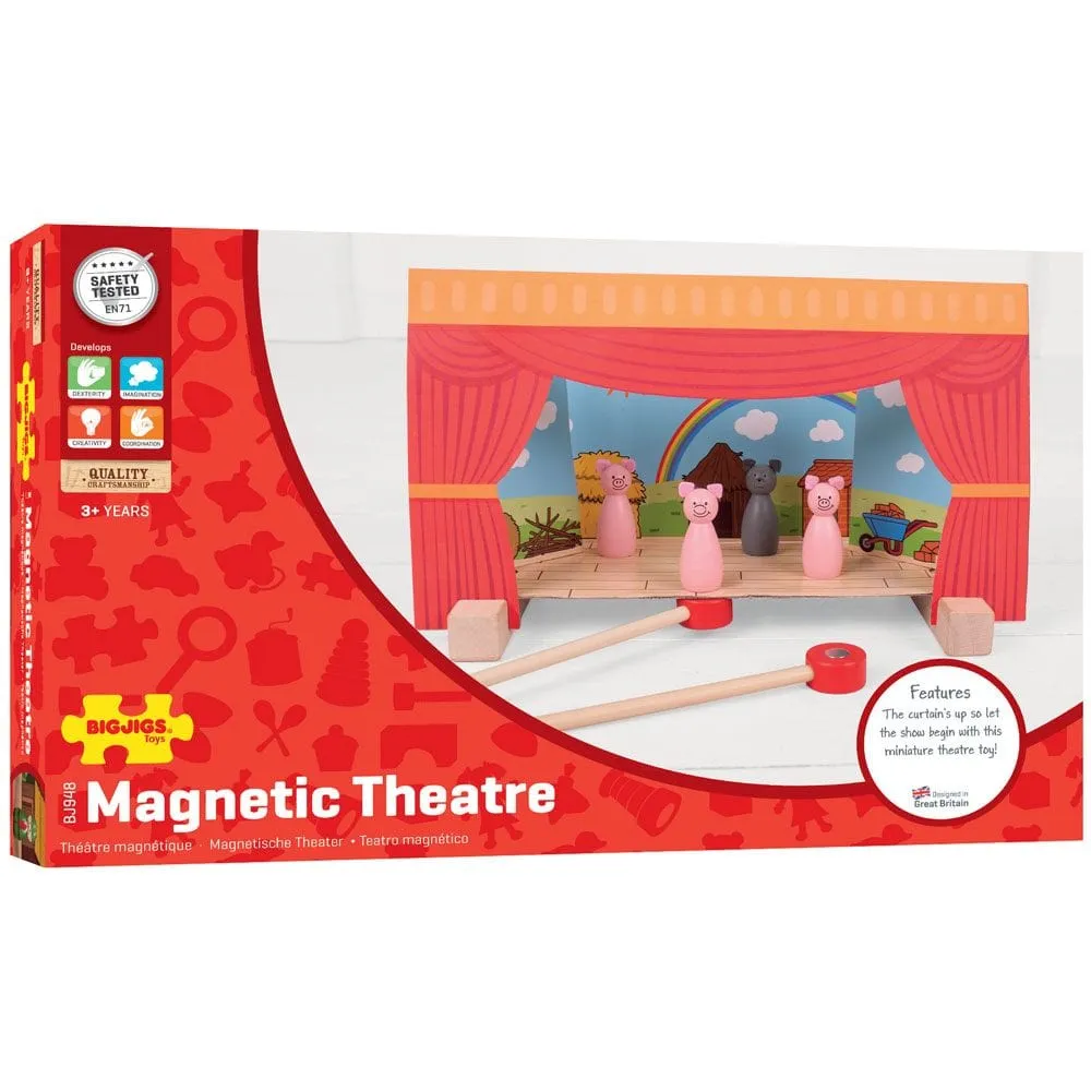 Bigjigs Toys Magnetic Theatre