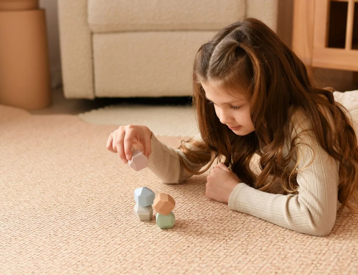 BUNDLESALE Silicone Balancing Stacking Stones 10PK | Montessori Toy