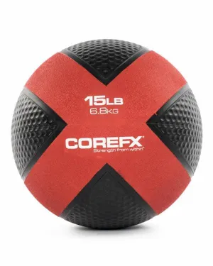 CFX RUBBER MEDICINE BALL 15 LB