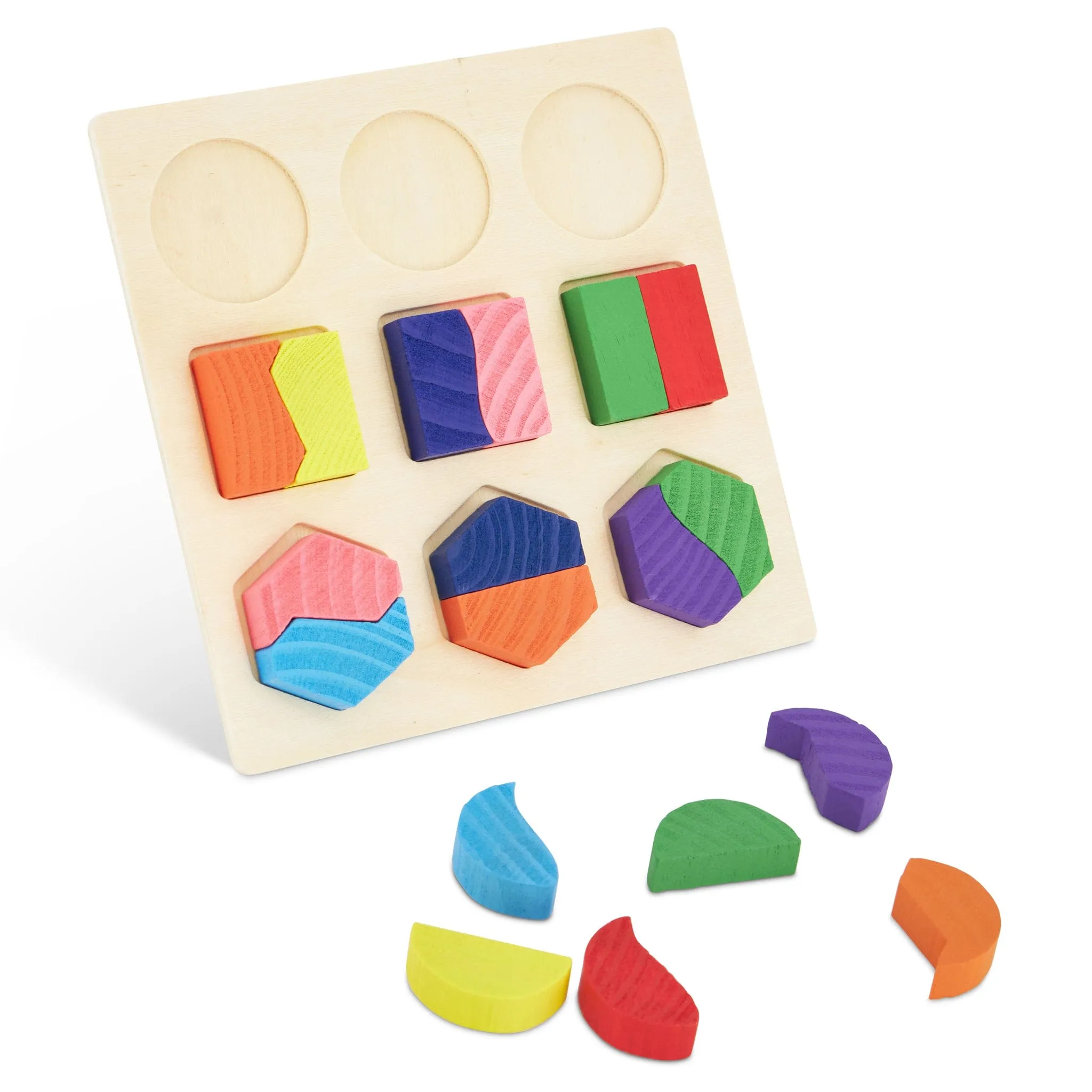 Children's Wooden Shapes Puzzle