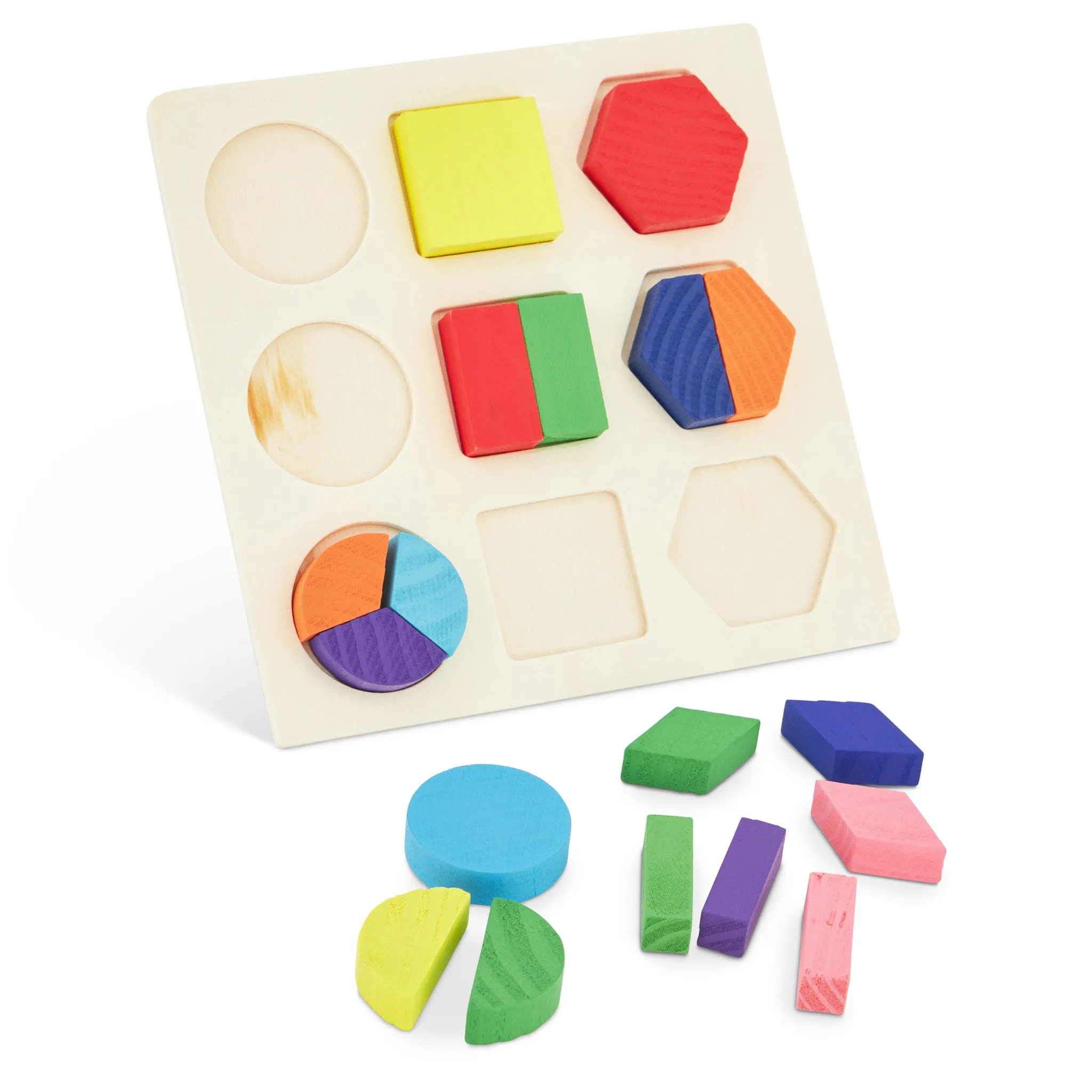 Children's Wooden Shapes Puzzle