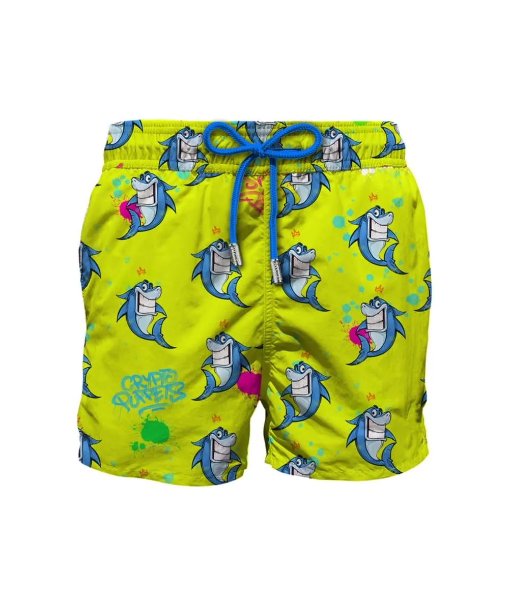 Costume stampa crypto puppets