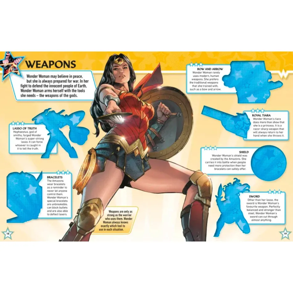 DC Wonder Woman Ultimate Sticker Collection (With More Than 1000 STICKERS)