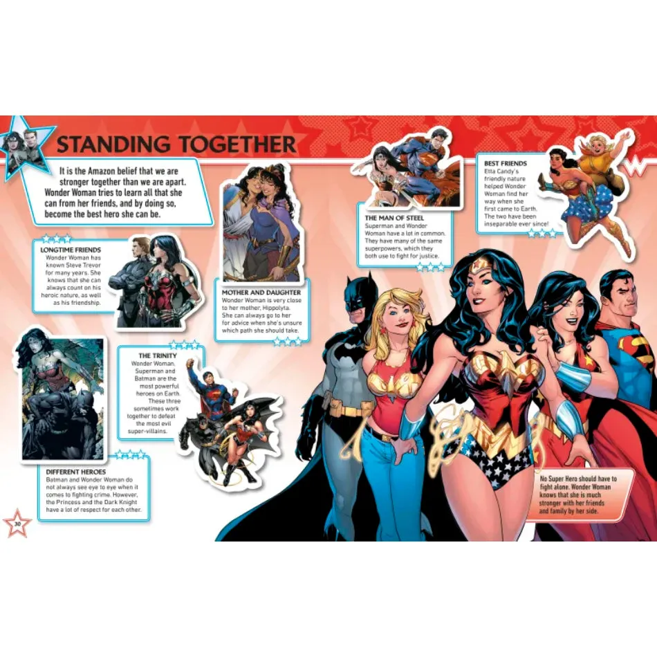 DC Wonder Woman Ultimate Sticker Collection (With More Than 1000 STICKERS)