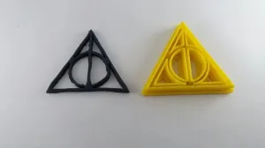 Deathly Hallows  Fest Cookie Cutter 5.5cm