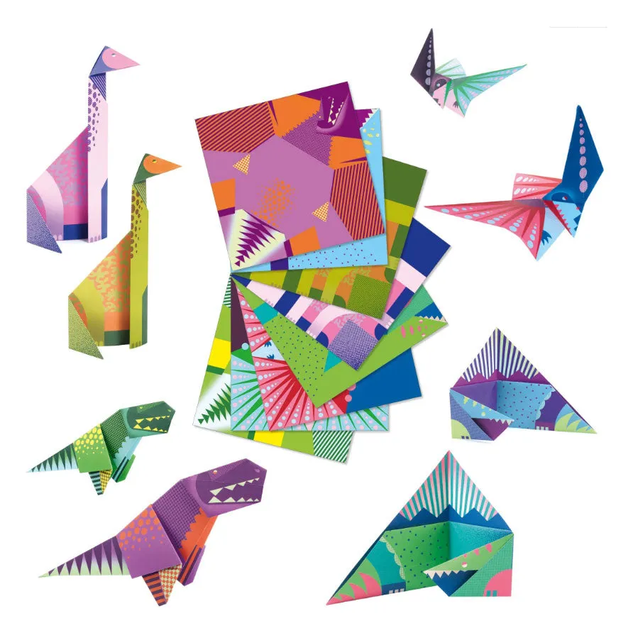 Dinosaur Origami