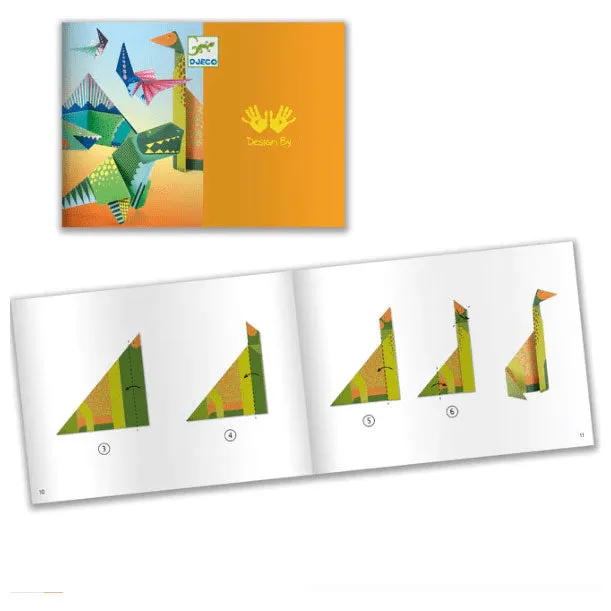 Dinosaur Origami