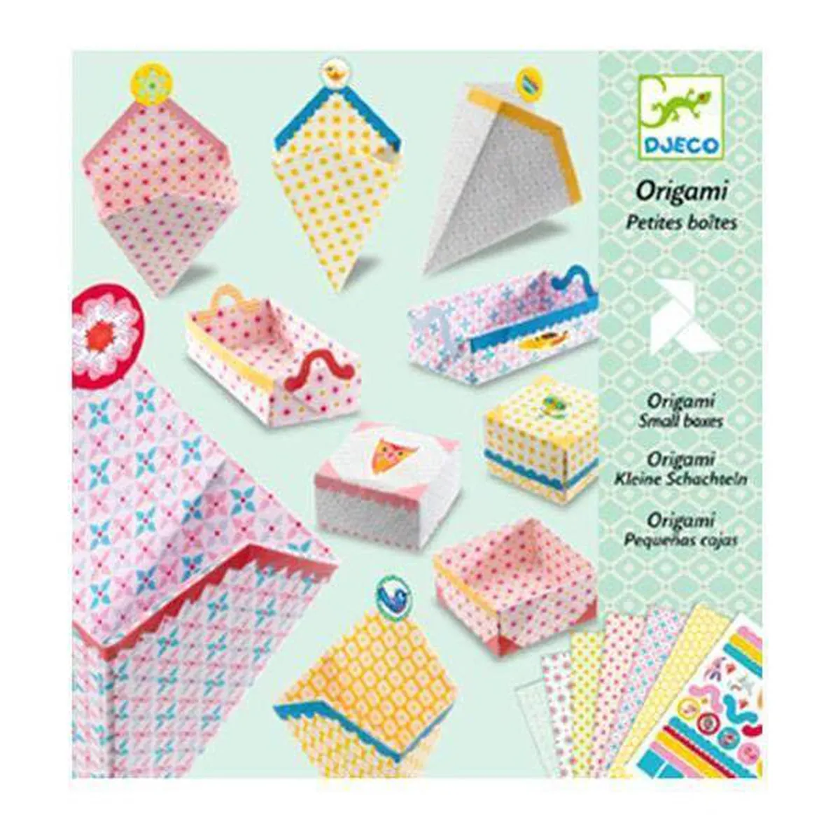 Djeco origami small boxes kit