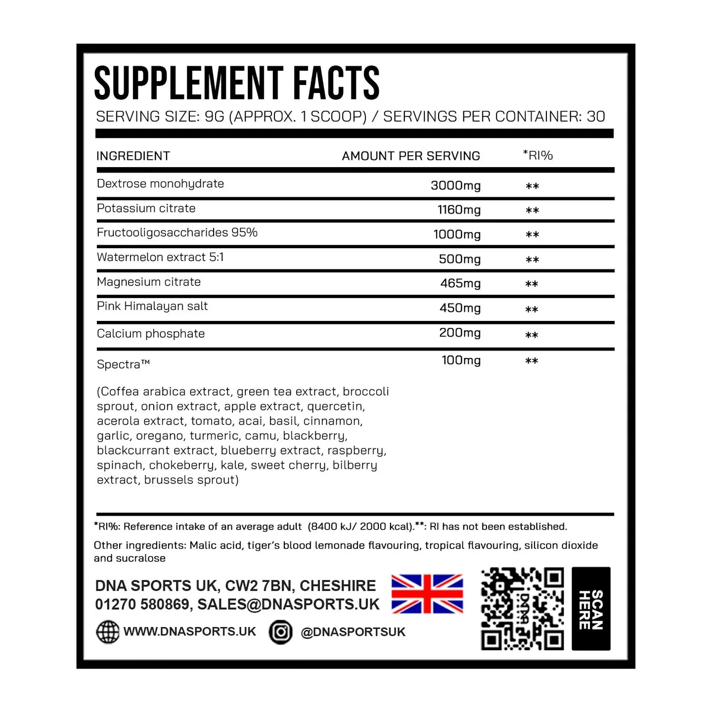 DNA Sports - Hydra 1 Hydration