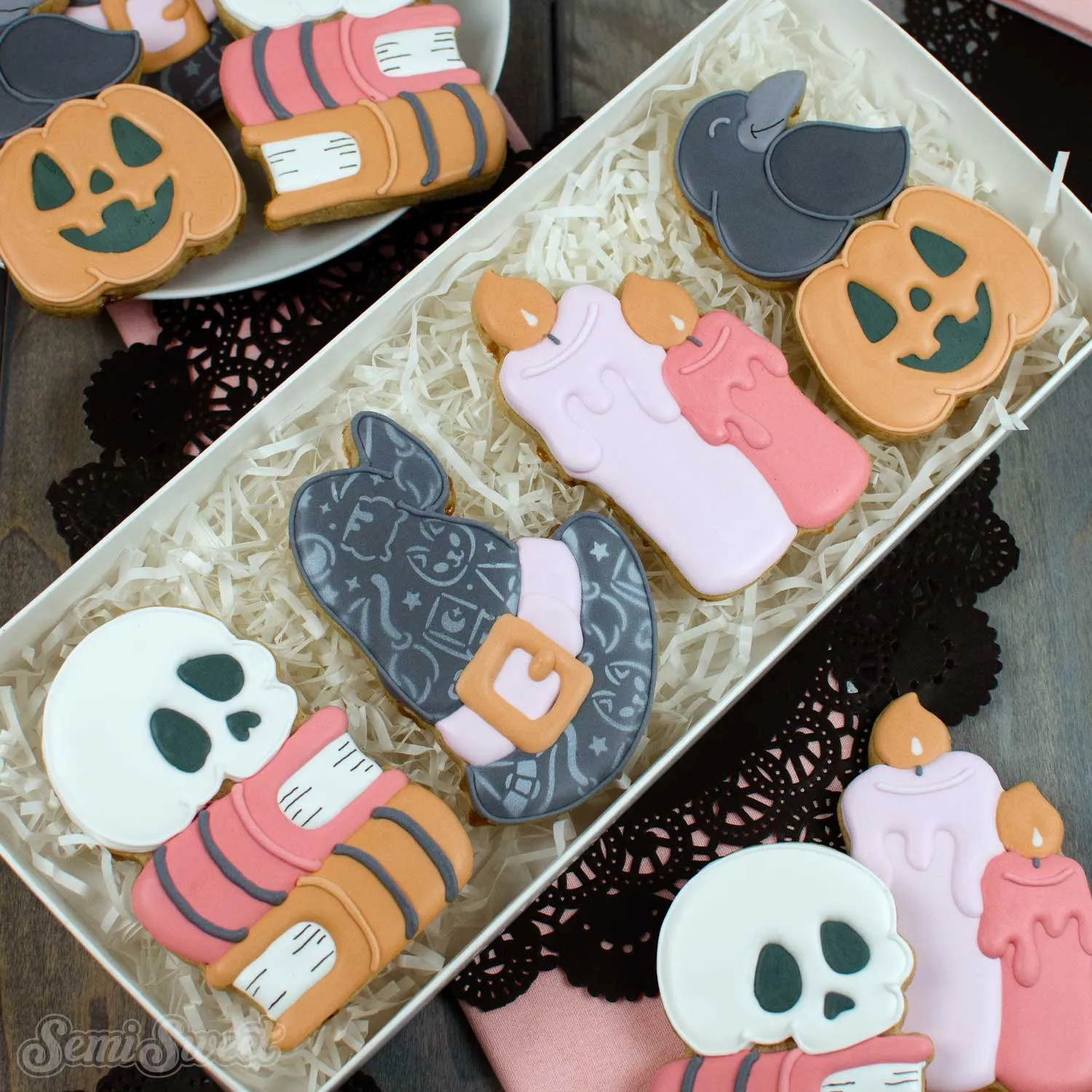 Double Candle Cookie Cutter