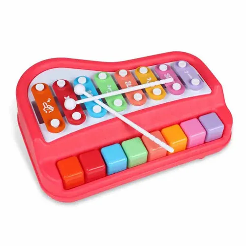 Dual-Function Piano Xylophone: Educational Music Toy for Kids