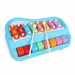 Dual-Function Piano Xylophone: Educational Music Toy for Kids