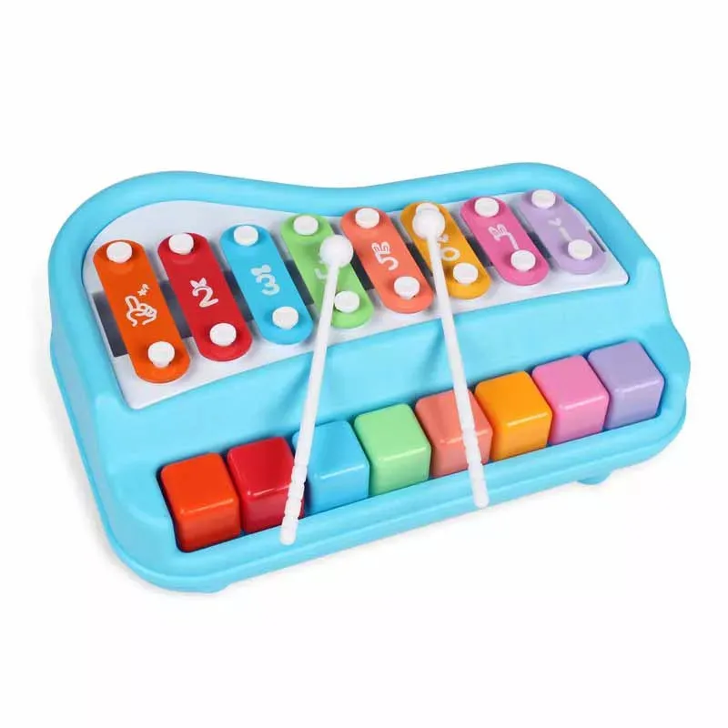 Dual-Function Piano Xylophone: Educational Music Toy for Kids