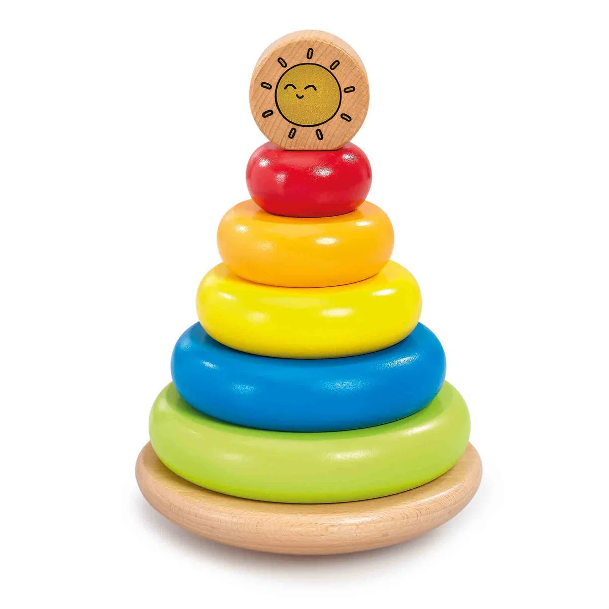 Early Learning Centre Wooden Stacking Rings