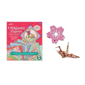 EeBoo Origami Papers Flower Patterns