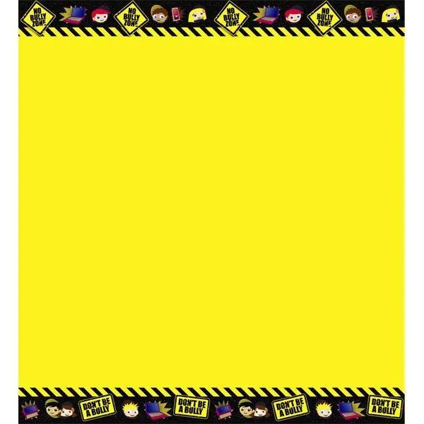 Fadeless Paper Roll No Bully Zone 121.9cm x 3.6m