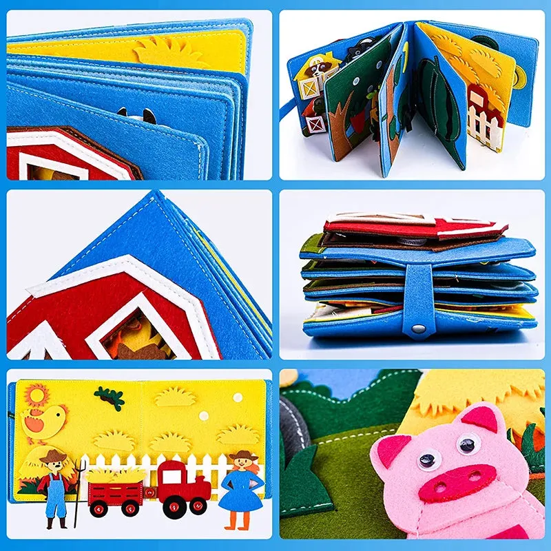 Farm Animal Felt Storytelling Toy