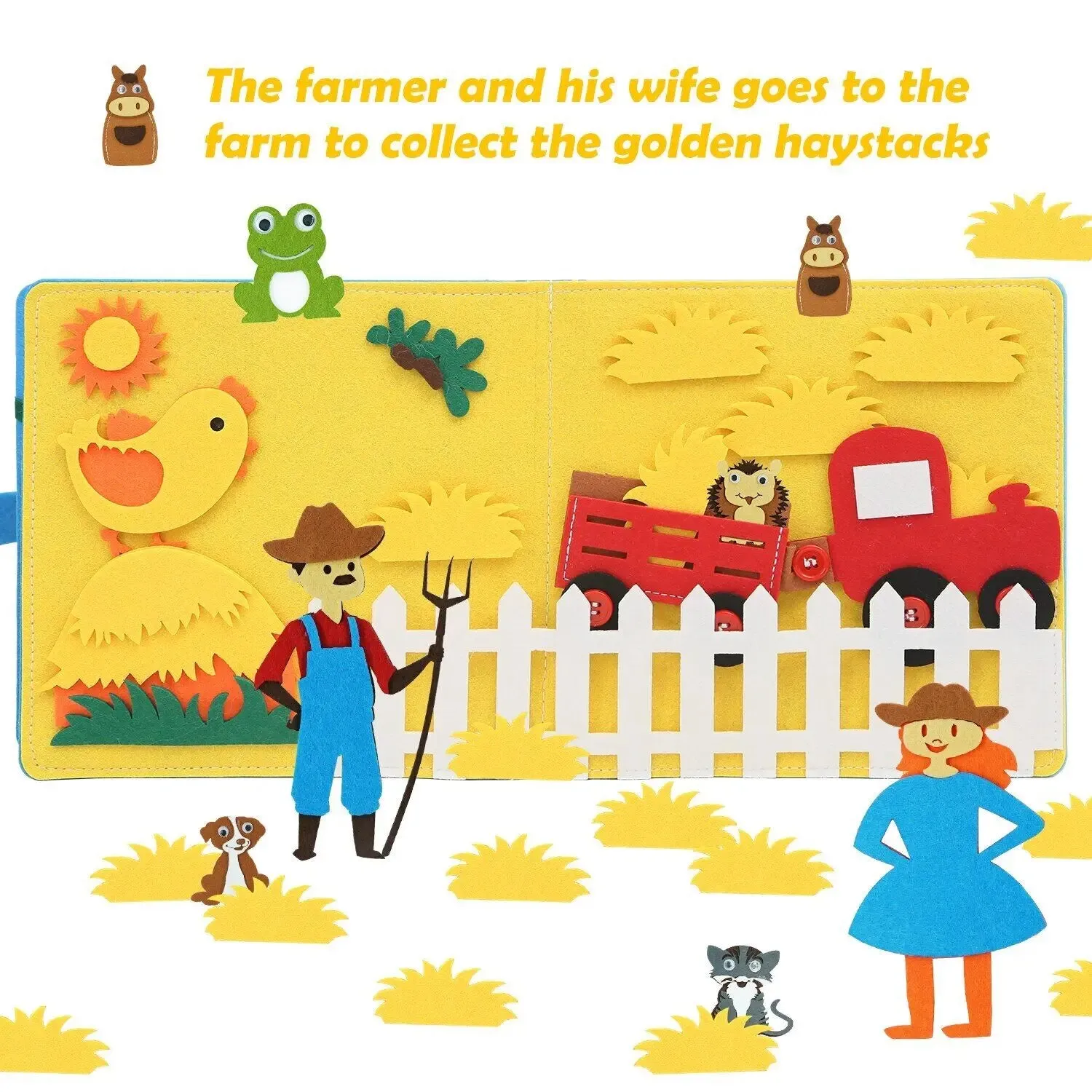 Farm Animal Felt Storytelling Toy