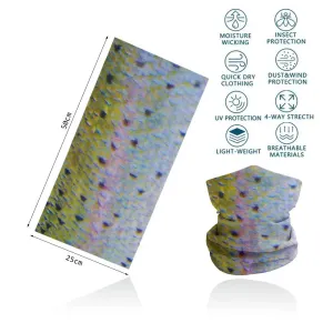 Fishing Buff for Men/Women UV Sun Protection - Fish Scale