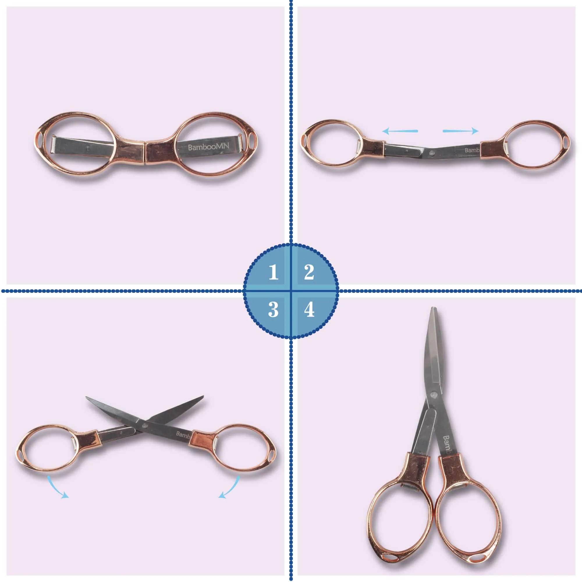 Folding Scissors Set