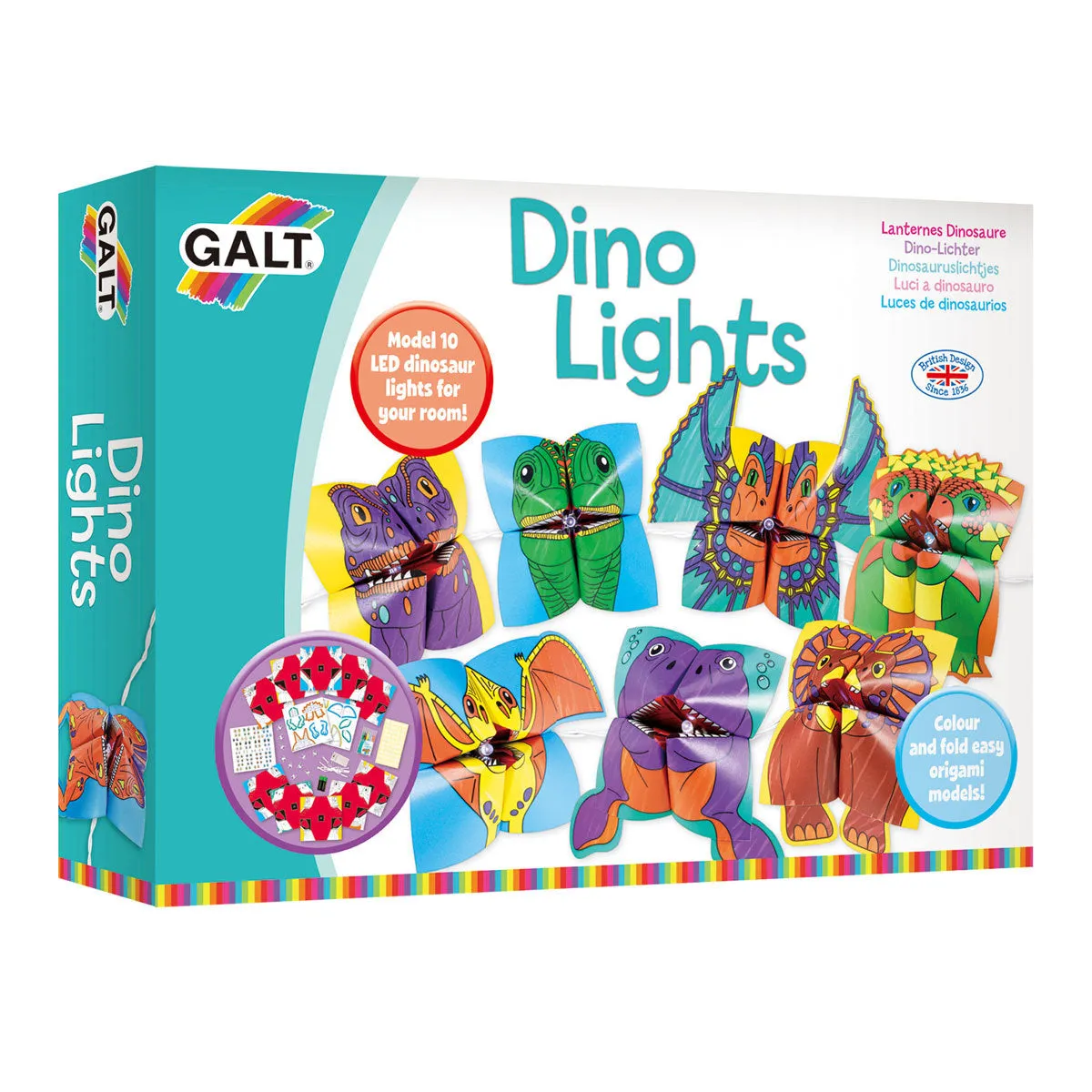 Galt 1005356 Creative Cases - Dino Lights