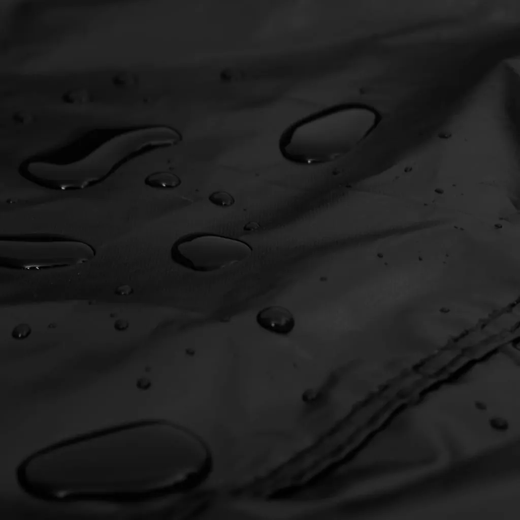 Garden Furniture Cover Black 315x180x74 cm 420D Oxford